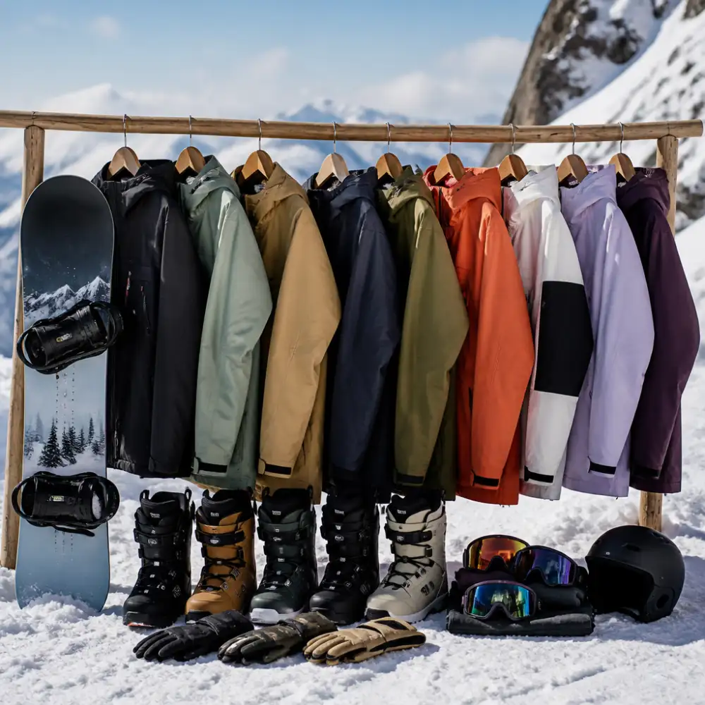 oblečení na snowboard